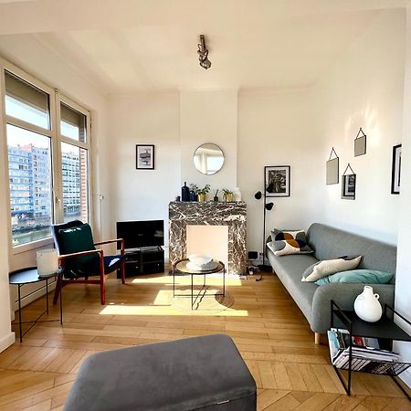Bellevue - Grand Appartement Pour 5 Sur Les Quais De La Meuse Liège Exteriör bild