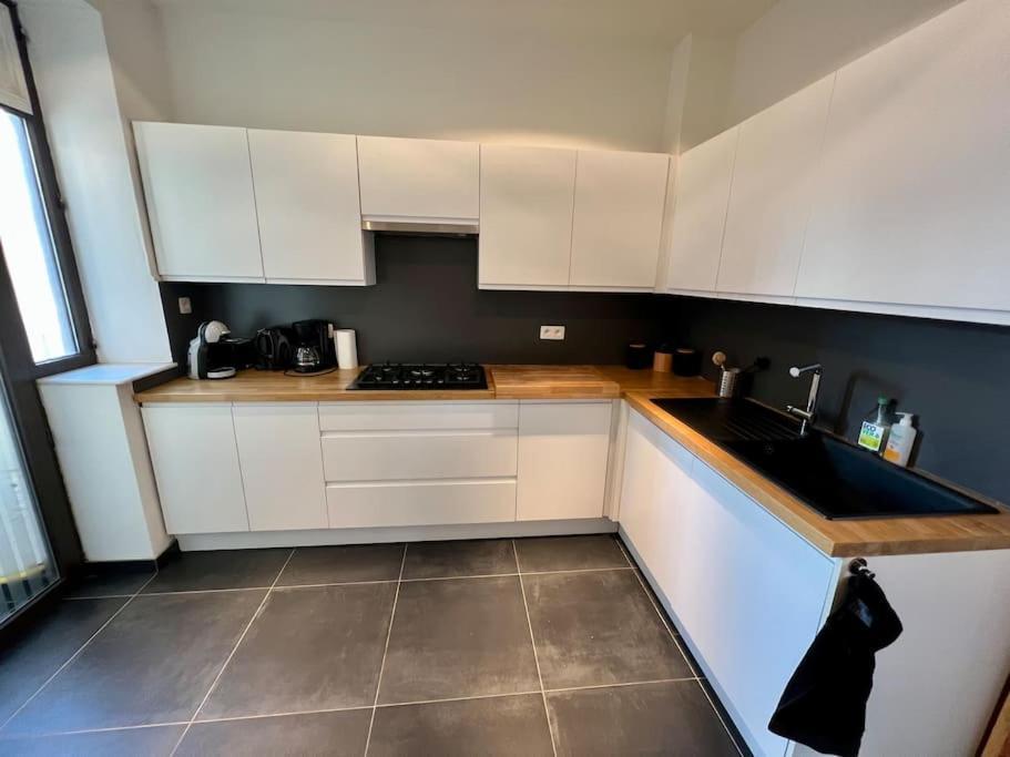 Bellevue - Grand Appartement Pour 5 Sur Les Quais De La Meuse Liège Exteriör bild